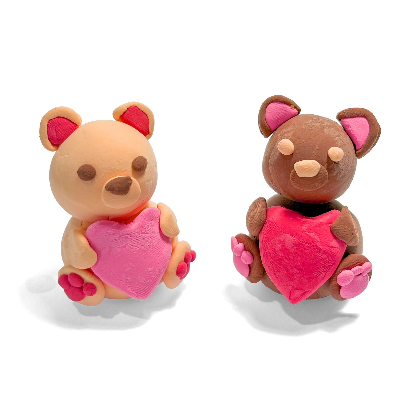 Creatibles Mini Air Dry Clay Kit - Lovely Bears BFFs