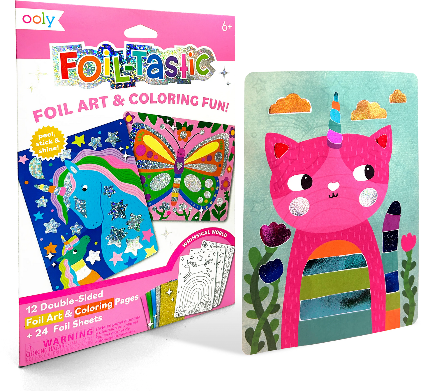 Foil-tastic Foil Art & Coloring Set - Whimsical World