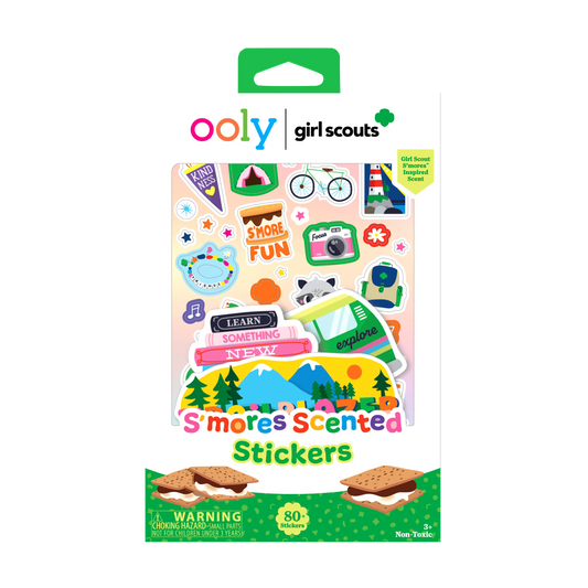 OOLY x Girl Scouts S'mores™ Scented Stickers