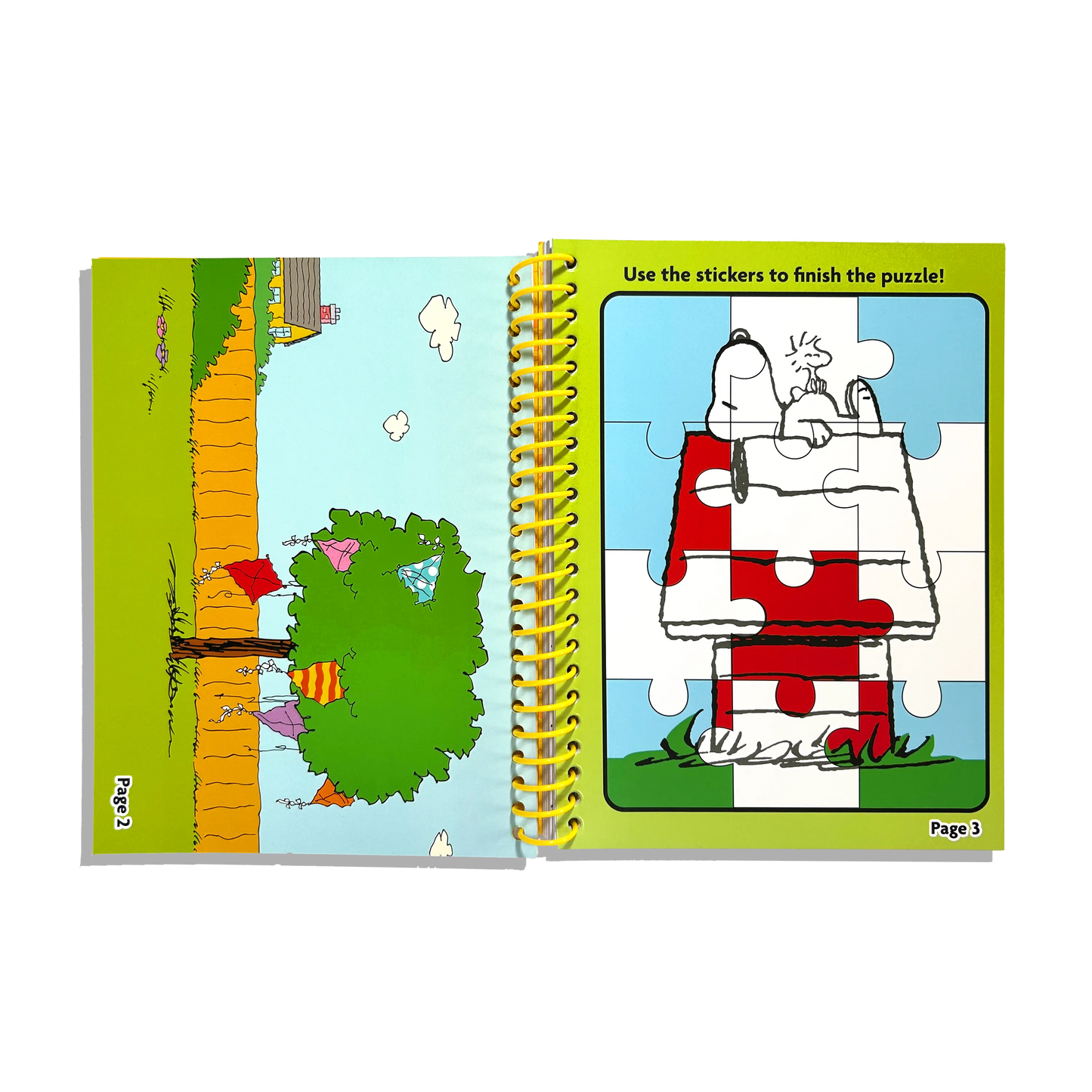 OOLY x Peanuts Coloring Activity & Sticker Kit