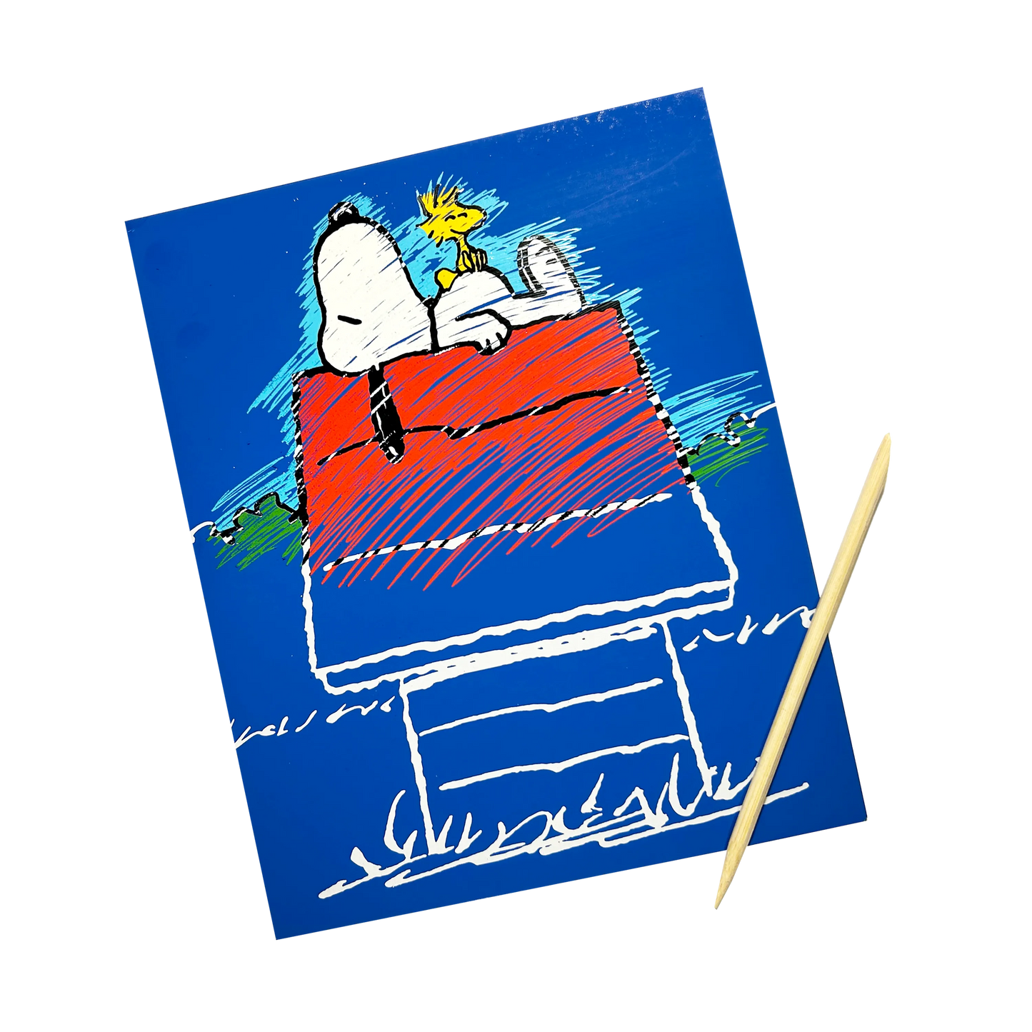 OOLY x Peanuts Scratch Art Kit