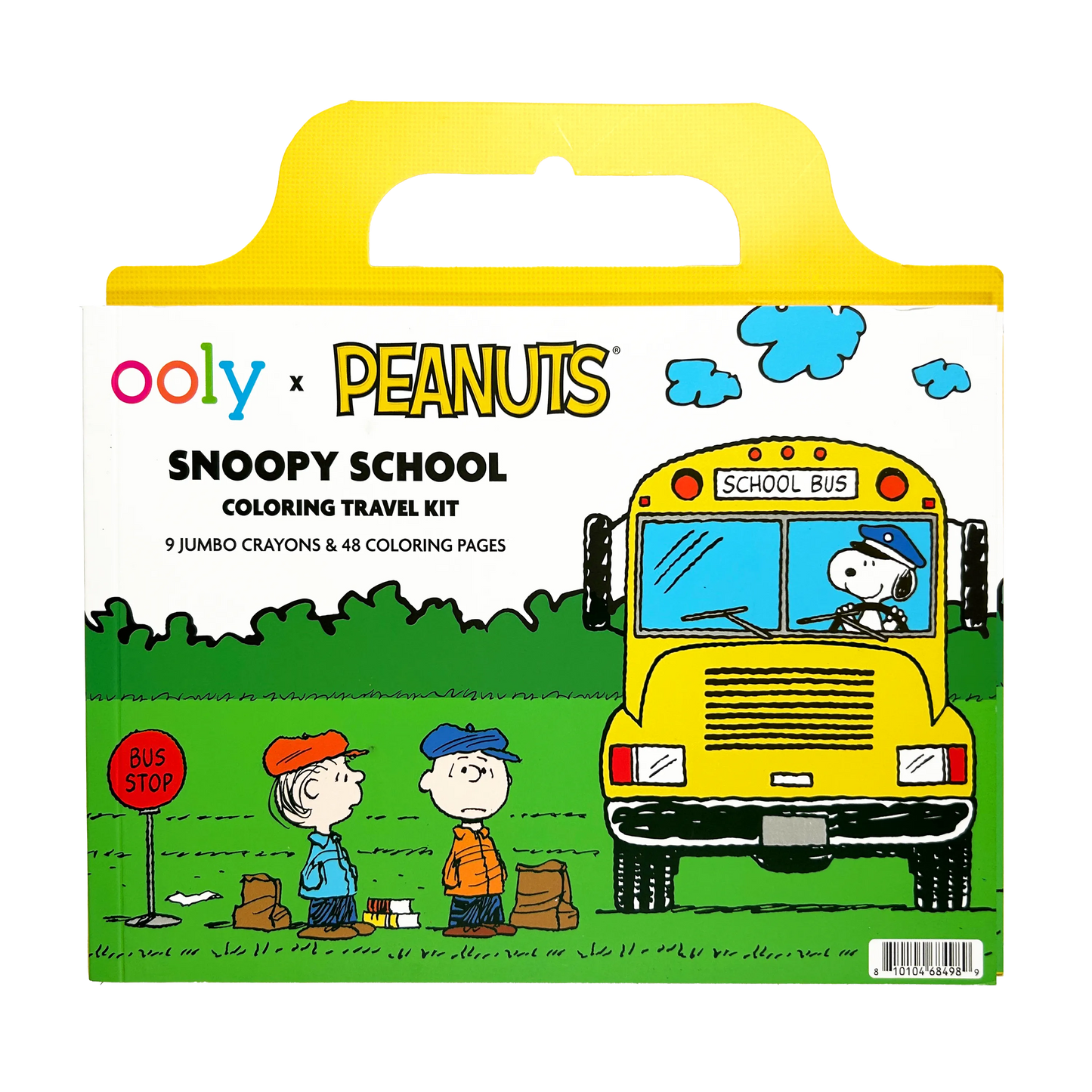 OOLY x Peanuts Snoopy School Coloring Travel Kit