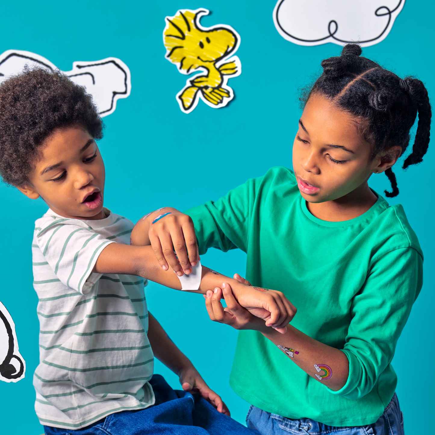 OOLY x Peanuts Temporary Tattoos