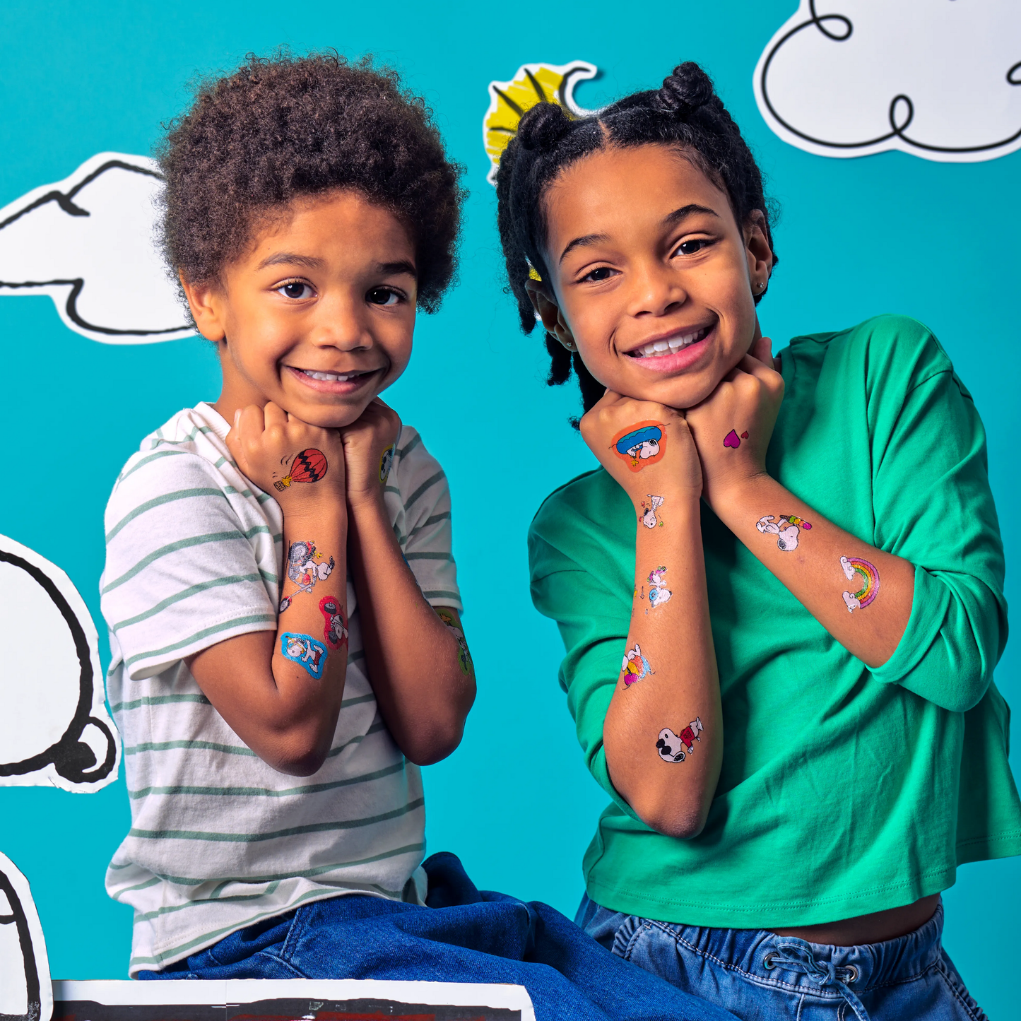 OOLY x Peanuts Temporary Tattoos
