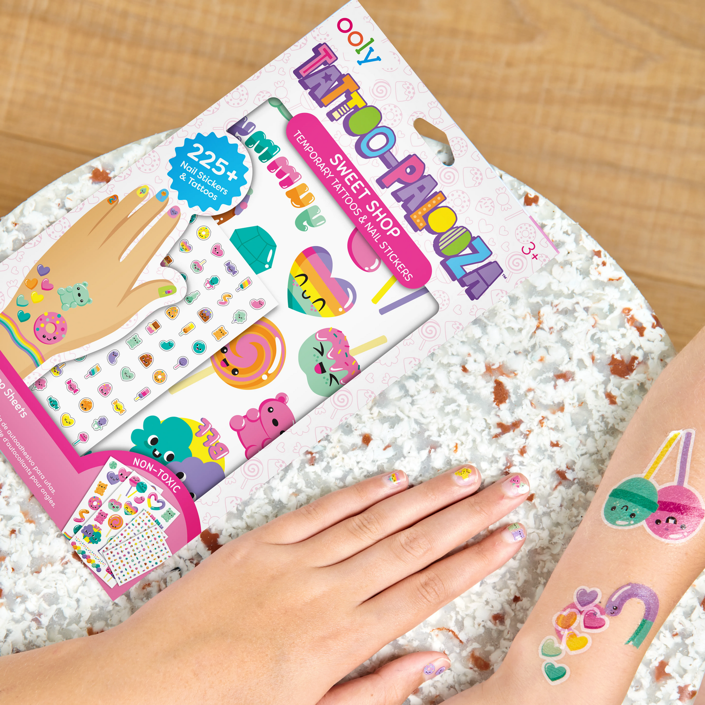Tattoo-Palooza Temporary Tattoos & Nail Stickers - Sweet Shop