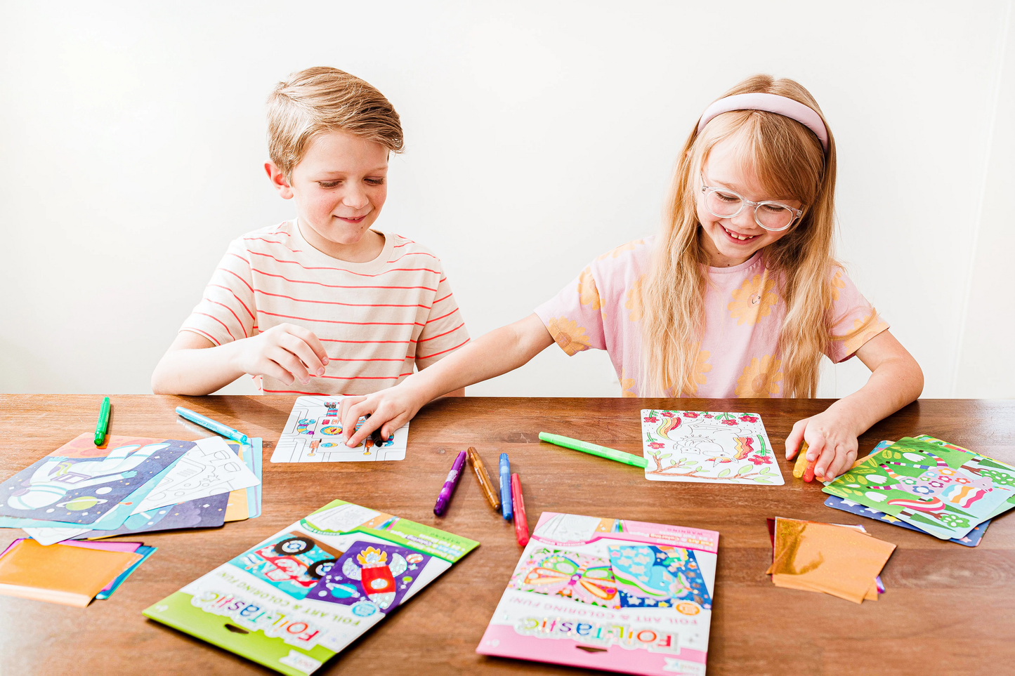 Foil-tastic Foil Art & Coloring Set - Meow Moments